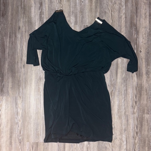 INC International Concepts Black One Shoulder Bodycon Dress - Picture 1 of 2